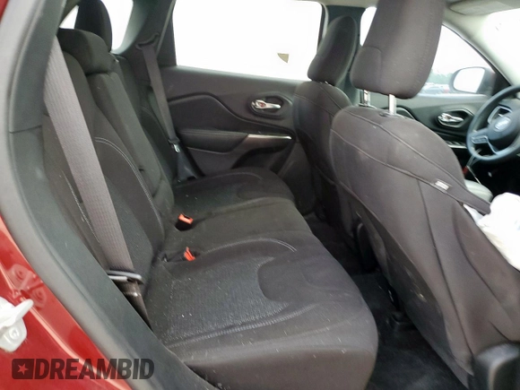 2020 Jeep Cherokee Latitude with VIN 1C4PJLCBXLD548174, listed as a Copart auction lot 53548805 with 90,578 mi miles and Salvage title. Bid and sale history available at DreamBid. Image 10.
