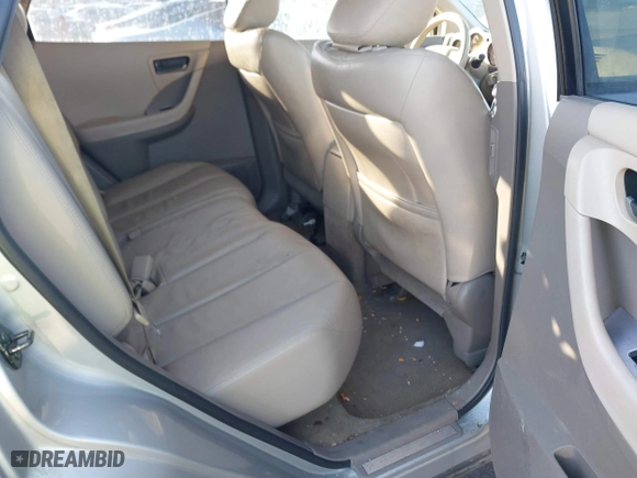 2005 Nissan Murano SL with VIN JN8AZ08W45W413518, listed as a IAAI auction lot 41669486 with 123,121 mi miles. Bid and sale history available at carsss.com. Image 8.
