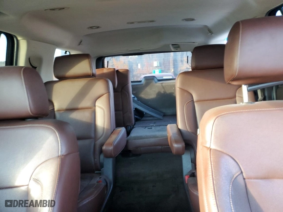 2015 Chevrolet Tahoe LTZ with VIN 1GNSCCKC3FR177176, listed as a Copart auction lot 43425335 with 116,669 mi miles and Salvage Title. Bid and sale history available at carsss.com. Image 10.