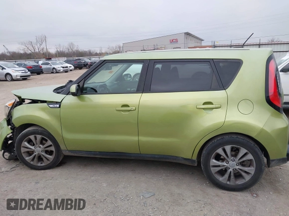 2016 Kia Soul + with VIN KNDJP3A58G7860743, listed as a IAAI auction lot 40966812 with 130,069 mi miles. Bid and sale history available at carsss.com. Image 15.