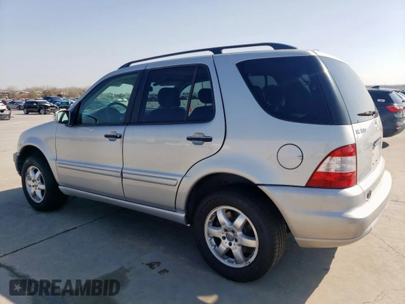 2002 Mercedes-Benz M-Class with VIN 4JGAB75E12A308993, listed as a Copart auction lot 48964095 with 75,340 mi miles and Salvage Title. Bid and sale history available at carsss.com. Image 2.
