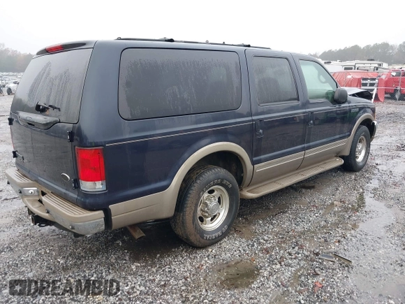 2000 Ford Excursion Limited z VIN 1FMNU42S0YEC70159, wystawiony jako IAAI lot #40918396 z przebiegiem 168 564 mil mil oraz . Historia ofert i sprzedaży dostępna na DreamBid. Obrazek 4.