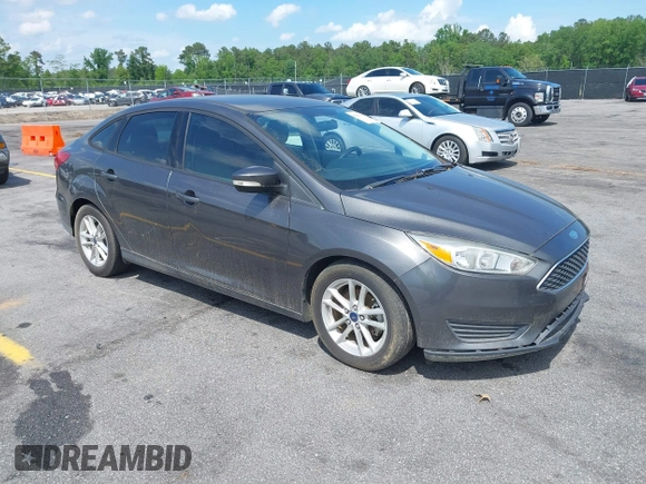 2016 Ford Focus SE with VIN 1FADP3F26GL207417, listed as a IAAI auction lot 42107442 with 116,700 mi miles. Bid and sale history available at carsss.com. Image 1.