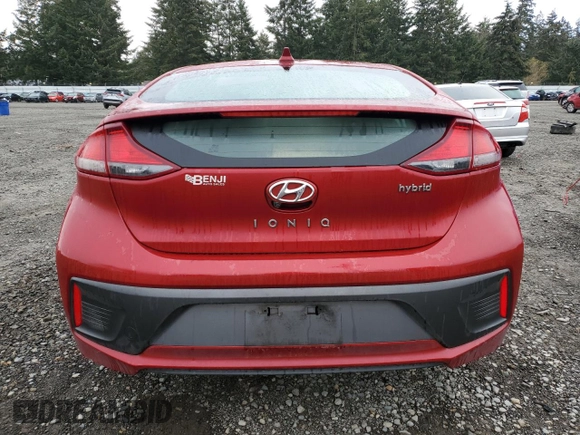 2020 Hyundai Ioniq SE z VIN KMHC75LC6LU235426, wystawiony jako Copart lot #49510765 z przebiegiem 78 575 mil mil oraz Szkoda całkowita • Salvage title. Historia ofert i sprzedaży dostępna na DreamBid. Obrazek 6.