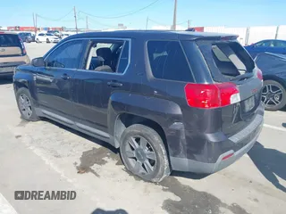 2013 GMC Terrain SLE with VIN 2GKALMEK9D6384214, listed as a IAAI auction lot 41825159 with 170,376 mi miles. Bid and sale history available at carsss.com. Image 3.