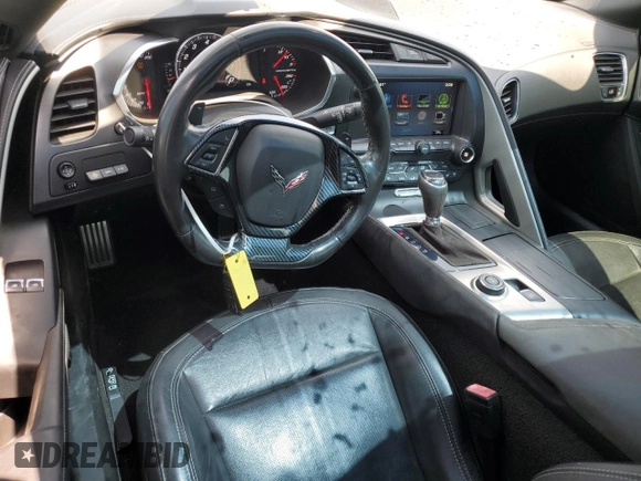 2017 Chevrolet Corvette Grand Sport 2LT z VIN 1G1YY2D70H5113310, wystawiony jako Copart lot #53049865 z przebiegiem 62 886 mil mil oraz Czysty tytuł • Clean title. Historia ofert i sprzedaży dostępna na DreamBid. Obrazek 8.