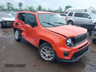 2020 Jeep Renegade Sport с VIN ZACNJAAB0LPL08984, выставлен на аукционе IAAI как лот 42264734 с пробегом 55 562 миль миль и . История ставок и продаж доступна на DreamBid. Изображение 1.