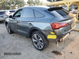 2023 Audi SQ5 Sportback Premium Plus with VIN WA124AFY0P2023254, listed as a Copart auction lot 81053033 with 6,723 mi miles and . Bid and sale history available at DreamBid. Image 2.