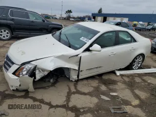 2008 Cadillac CTS AWD w/1SB with VIN 1G6DS57V380188537, listed as a Copart auction lot 49817505 with 38,950 mi miles and Clean Title. Bid and sale history available at carsss.com. Image 1.