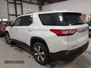 2018 Chevrolet Traverse LT Leather with VIN 1GNEVHKW3JJ230464, listed as a IAAI auction lot 41184358 with 132,189 mi miles. Bid and sale history available at carsss.com. Image 3.