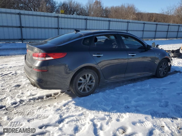 2019 Kia Optima LX with VIN 5XXGT4L38KG291142, listed as a Copart auction lot 88486425 with 149,315 mi miles and Salvage Title. Bid and sale history available at carsss.com. Image 3.
