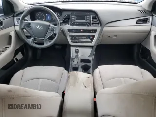 2017 Hyundai Sonata 2.4L with VIN 5NPE24AF4HH531386, listed as a Copart auction lot 44931695 with 127,706 mi miles and Salvage Title. Bid and sale history available at carsss.com. Image 8.