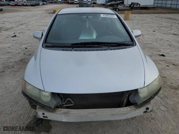 2008 Honda Civic Sdn LX with VIN 2HGFA16558H357439, listed as a Copart auction lot 42806485 with NaN miles and Salvage Title. Bid and sale history available at carsss.com. Image 5.