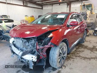 2019 Nissan Murano S with VIN 5N1AZ2MS4KN146467, listed as a IAAI auction lot 41957169 with 56,018 mi miles. Bid and sale history available at carsss.com. Image 2.