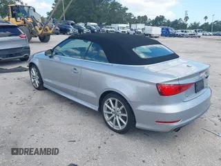 2015 Audi A3 with VIN WAUWFLFF8F1073168, listed as a IAAI auction lot 42523908 with 93,421 mi miles and . Bid and sale history available at DreamBid. Image 3.