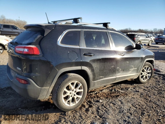 2018 Jeep Cherokee Latitude Plus with VIN 1C4PJLLB2JD590884, listed as a Copart auction lot 41808945 with 168,853 mi miles and Salvage Title. Bid and sale history available at carsss.com. Image 3.