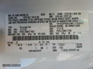 2015 Ford C-Max Hybrid SE with VIN 1FADP5AU9FL123577, listed as a Copart auction lot 52179225 with 175,926 mi miles and Clean Title. Bid and sale history available at carsss.com. Image 13.