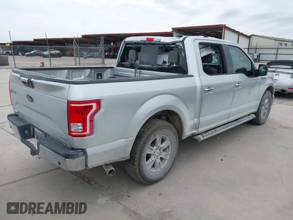2015 Ford F-150 XL with VIN 1FTEW1CF8FKD67008, listed as a IAAI auction lot 41683614 with 194,993 mi miles and . Bid and sale history available at DreamBid. Image 4.