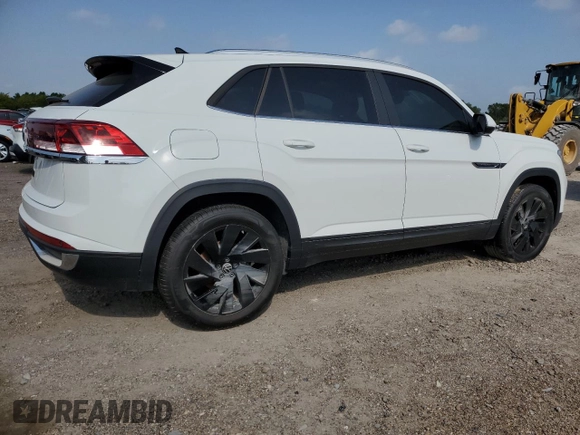 2025 Volkswagen Atlas SE z VIN 1V2JE2CA4SC205357, wystawiony jako Copart lot #51688695 z przebiegiem 4 355 mil mil oraz Szkoda całkowita • Salvage title. Historia ofert i sprzedaży dostępna na DreamBid. Obrazek 3.