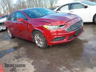 2017 Ford Fusion SE z VIN 3FA6P0HDXHR342909, wystawiony jako IAAI lot #41394663 z przebiegiem 55 999 mil mil oraz . Historia ofert i sprzedaży dostępna na DreamBid. Obrazek 1.