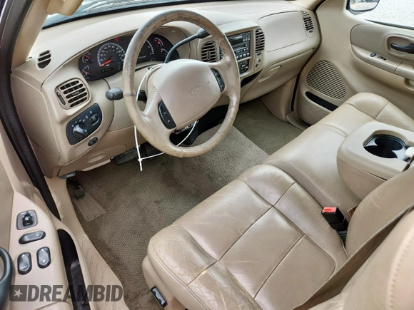 2001 Ford F-150 XL with VIN 2FTPX18L71CB02386, listed as a Copart auction lot 59402945 with 167,885 mi miles and Clean title. Bid and sale history available at DreamBid. Image 8.