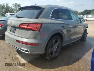 2019 Audi SQ5 Premium Plus with VIN WA1B4AFY3K2002715, listed as a Copart auction lot 64977024 with 73,762 mi miles and Salvage Title. Bid and sale history available at DreamBid. Image 3.