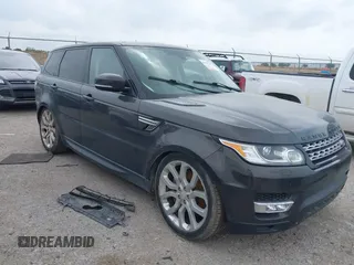 2014 Land Rover Range Rover Sport Supercharged with VIN SALWR2TF7EA367063, listed as a IAAI auction lot 42137748 with 137,473 mi miles. Bid and sale history available at carsss.com. Image 1.