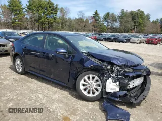2021 Toyota Corolla LE with VIN JTDVPMAE0MJ132470, listed as a Copart auction lot 51667845 with Not Provided miles and Salvage Title. Bid and sale history available at DreamBid. Image 4.