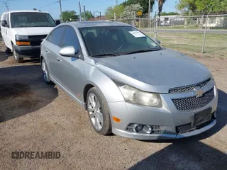 2011 Chevrolet Cruze LTZ with VIN 1G1PH5S98B7266031, listed as a IAAI auction lot 42015893 with 196,629 mi miles and . Bid and sale history available at DreamBid. Image 1.
