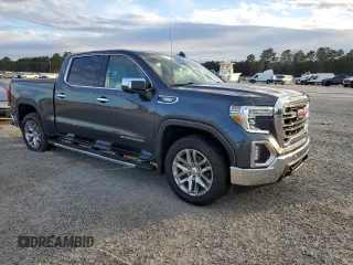 2021 GMC Sierra 1500 Limited SLT with VIN 1GTU9DET8MZ153079, listed as a Copart auction lot 88336305 with 70,687 mi miles and Salvage Title. Bid and sale history available at carsss.com. Image 4.