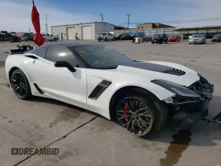2016 Chevrolet Corvette Z06 2LZ with VIN 1G1YS2D67G5612192, listed as a Copart auction lot 83853334 with 33,808 mi miles and Salvage title. Bid and sale history available at DreamBid. Image 4.