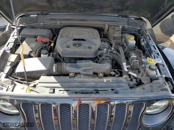 2020 Jeep Wrangler Unlimited Rubicon with VIN 1C4HJXFN8LW126037, listed as a Copart auction lot 50421535 with 52,275 mi miles and Salvage Title. Bid and sale history available at carsss.com. Image 11.
