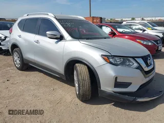 2017 Nissan Rogue S with VIN JN8AT2MV0HW007749, listed as a IAAI auction lot 41894065 with 75,411 mi miles. Bid and sale history available at carsss.com. Image 1.