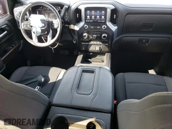 2022 GMC Sierra 1500 z VIN 1GTV9CET4NZ197774, wystawiony jako Copart lot #65208824 z przebiegiem 39 950 mil mil oraz Szkoda całkowita • Salvage title. Historia ofert i sprzedaży dostępna na DreamBid. Obrazek 8.