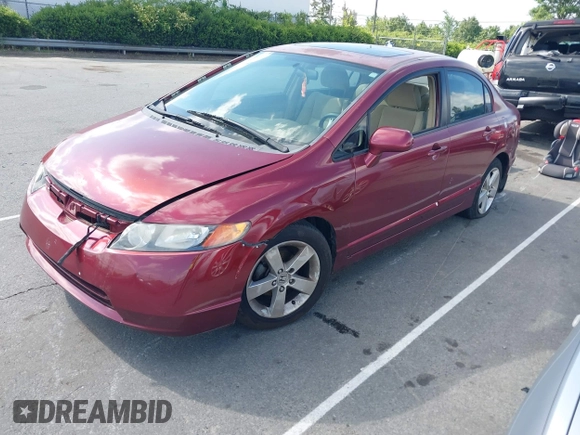 2007 Honda Civic EX with VIN 1HGFA16887L071614, listed as a IAAI auction lot 42196155 with 125,216 mi miles and . Bid and sale history available at DreamBid. Image 2.
