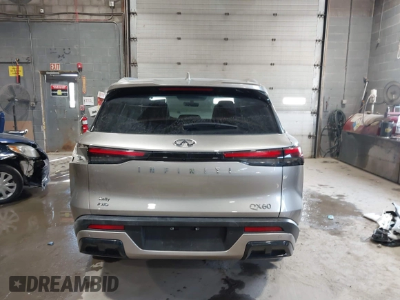 2024 Infiniti QX60 Luxe с VIN 5N1DL1FS2RC342984, выставлен на аукционе IAAI как лот 41435087 с пробегом 18 142 миль миль и . История ставок и продаж доступна на DreamBid. Изображение 17.