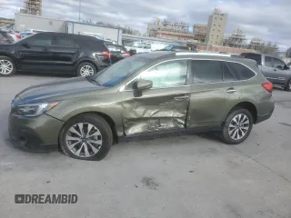 2019 Subaru Outback Touring z VIN 4S4BSETC0K3303654, wystawiony jako Copart lot #48570995 z przebiegiem 83 118 mil mil oraz Szkoda całkowita • Salvage title. Historia ofert i sprzedaży dostępna na DreamBid. Obrazek 1.