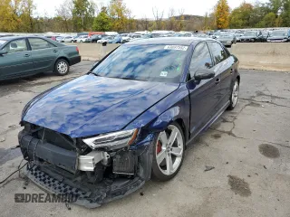 2018 Audi S3 z VIN WAUB1HFF8J1041341, wystawiony jako Copart lot #63897582 z przebiegiem 32 394 mil mil oraz . Historia ofert i sprzedaży dostępna na DreamBid. Obrazek 2.