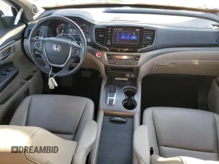 2021 Honda Ridgeline RTL-E with VIN 5FPYK3F74MB019684, listed as a Copart auction lot 42140235 with 31,223 mi miles and Salvage title. Bid and sale history available at DreamBid. Image 8.