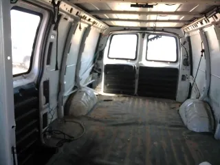 2017 Chevrolet Express Cargo Van with VIN 1GCWGBFG9H1138096, listed as a Copart auction lot 51268905 with 186,298 mi miles and Clean Title. Bid and sale history available at carsss.com. Image 10.