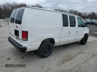 2000 Ford Econoline Cargo with VIN 1FTRE1422YHB49985, listed as a Copart auction lot 52308475 with 78,093 mi miles and Salvage Title. Bid and sale history available at carsss.com. Image 3.