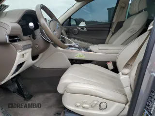 2021 Genesis GV80 with VIN KMUHCESC9MU064855, listed as a Copart auction lot 82593724 with 111,456 mi miles and Salvage title. Bid and sale history available at DreamBid. Image 7.