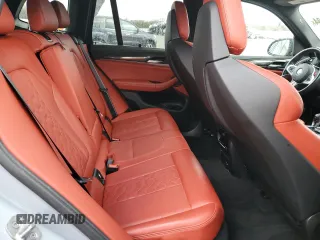 2023 BMW X3 M with VIN 5YM13EC02P9S08561, listed as a Copart auction lot 81371134 with 15,589 mi miles and Salvage Title. Bid and sale history available at carsss.com. Image 11.