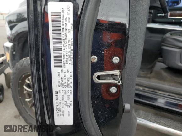 2012 Ram 2500 Laramie with VIN 3C6UD5FL2CG199239, listed as a Copart auction lot 87841525 with 83,183 mi miles and Salvage Title. Bid and sale history available at carsss.com. Image 12.