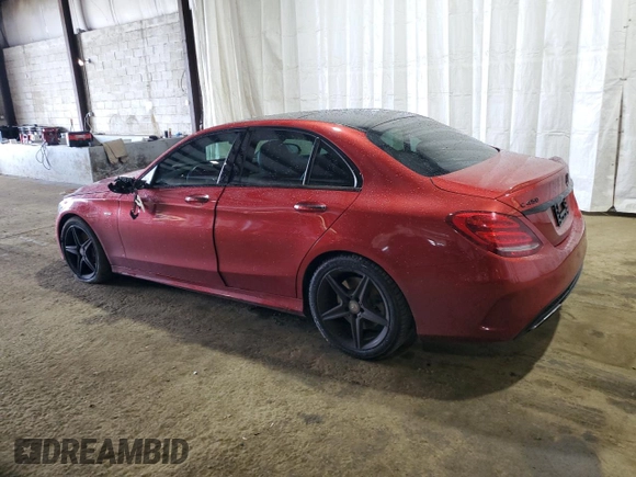 2016 Mercedes-Benz C 450 AMG with VIN 55SWF6EB1GU065276, listed as a Copart auction lot 51871165 with 85,879 mi miles and Salvage title. Bid and sale history available at DreamBid. Image 2.