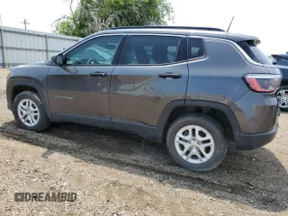 2021 Jeep Compass Sport z VIN 3C4NJCAB0MT508482, wystawiony jako Copart lot #53707625 z przebiegiem 39 626 mil mil oraz Szkoda całkowita • Salvage title. Historia ofert i sprzedaży dostępna na DreamBid. Obrazek 2.