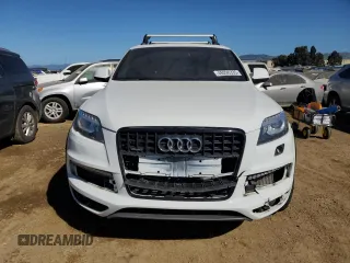 2015 Audi Q7 3.0L TDI Prestige with VIN WA1WMAFE0FD016301, listed as a Copart auction lot 46296335 with 86,984 mi miles and Salvage Title. Bid and sale history available at carsss.com. Image 5.