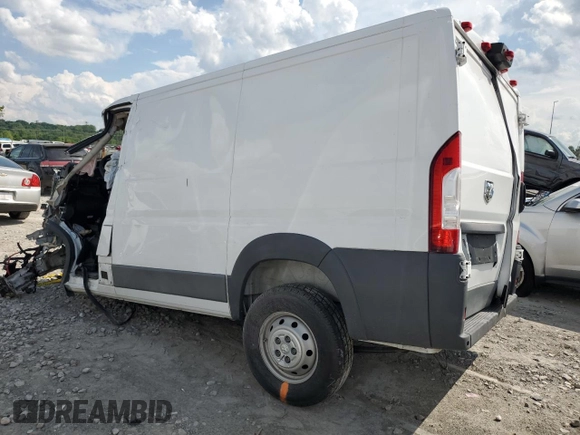 2017 Ram ProMaster Cargo with VIN 3C6TRVNG5HE501885, listed as a Copart auction lot 56266234 with Not Provided miles and Salvage Title. Bid and sale history available at carsss.com. Image 2.