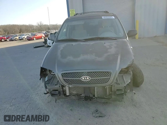 2005 Kia Sedona LX with VIN KNDUP132256734210, listed as a Copart auction lot 48902665 with 63,231 mi miles and Salvage Title. Bid and sale history available at carsss.com. Image 12.