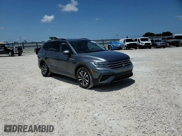 2024 Volkswagen Tiguan S with VIN 3VVRB7AX1RM085254, listed as a Copart auction lot 58622295 with 7,316 mi miles and Salvage title. Bid and sale history available at DreamBid. Image 15.